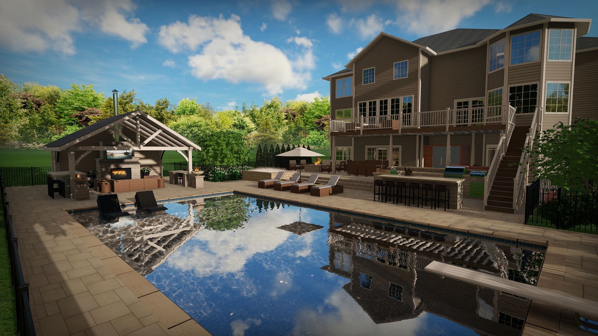 3D Pool Design