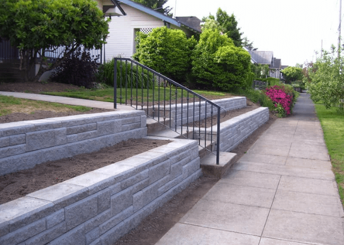 Terraced Retaining Walls 1